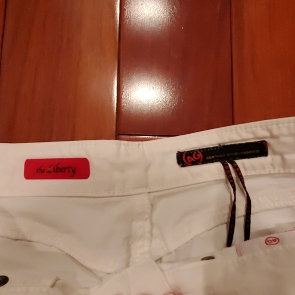 AG CAPRI WHITE PANTS - Picture 3 of 5